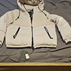 Pajar Light Beige Puffer Jacket
